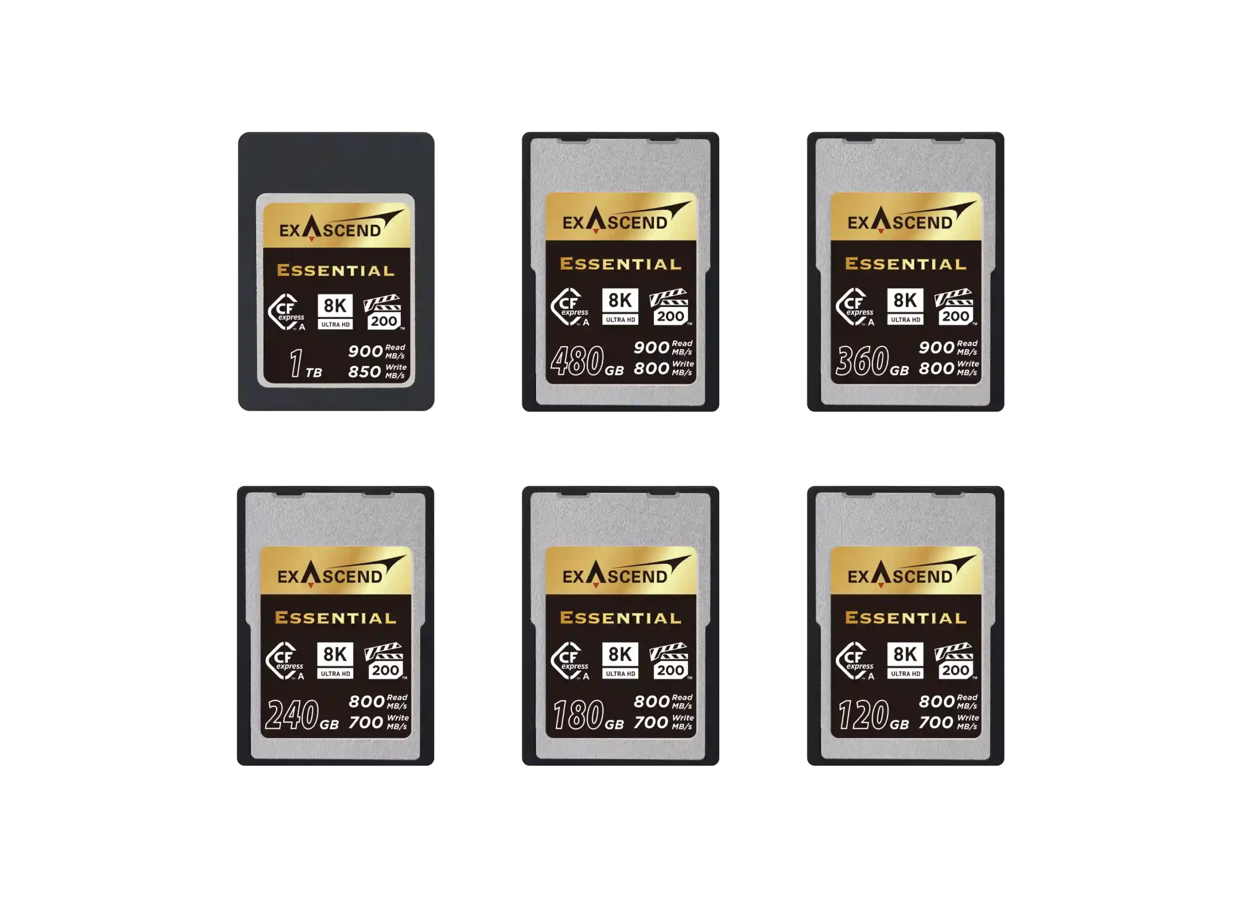 Essential - CFexpress Type A all capacities
