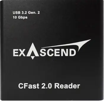 Exascend CFast 2.0 Single-slot Card Reader (10 Gbps)