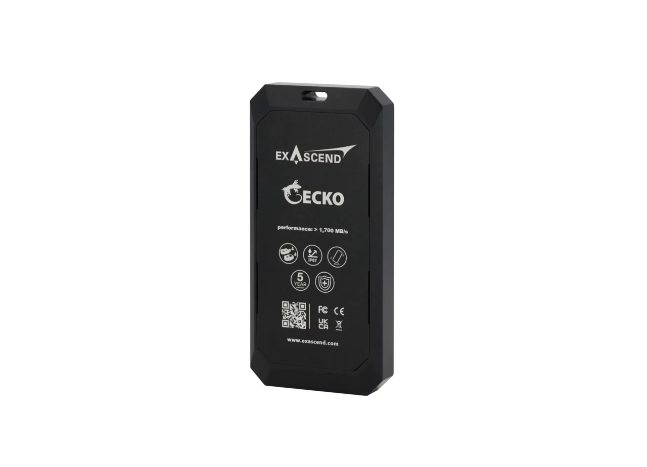 Gecko - Portable SSD front view