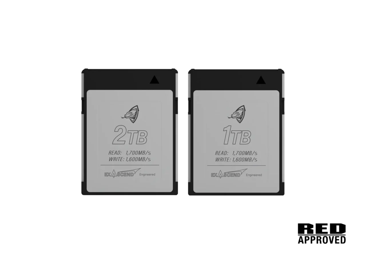 Archon CFexpress Type B - RED-approved Card for V-RAPTOR XL Archon CFexpress Type B - RED-approved Card for V-RAPTOR XL