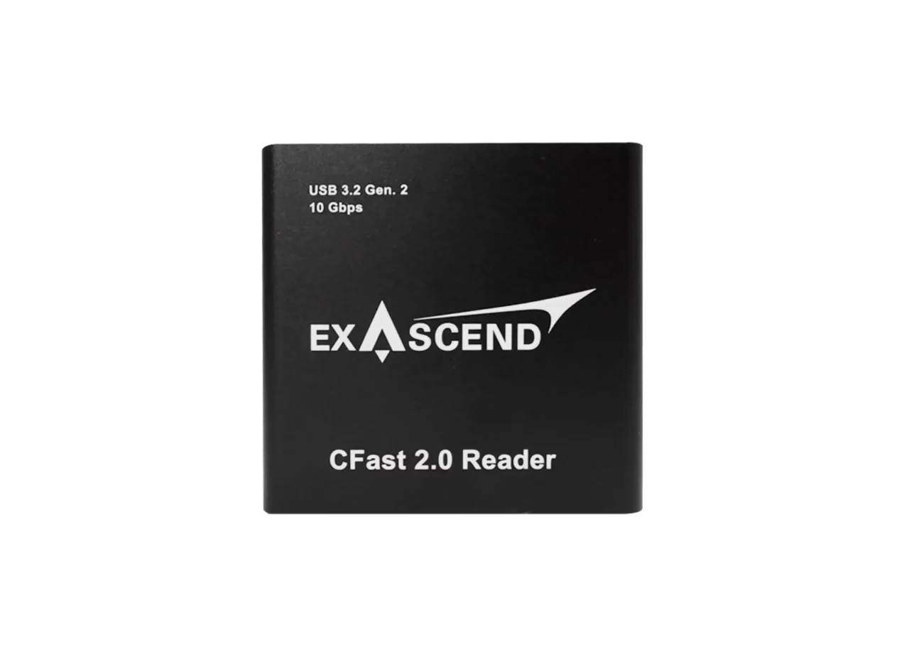 CFast 2.0 – Single-slot Card Reader (10 Gbps) front view