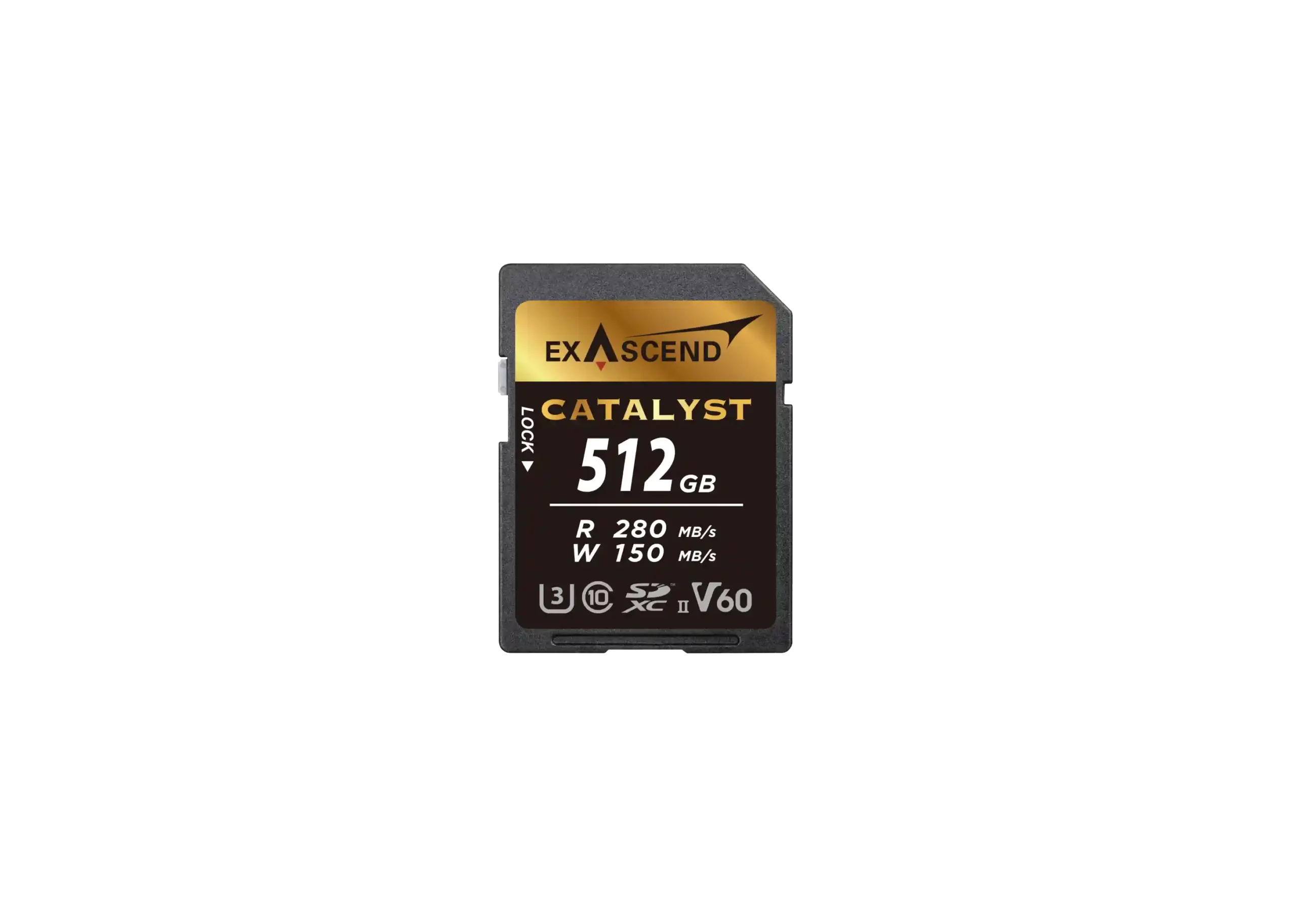 Catalyst – UHS-II SD (V60) front view