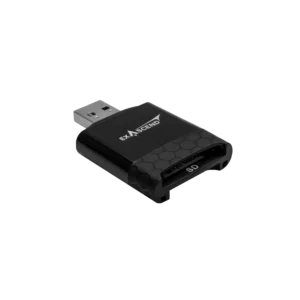 SD / microSD – Dual-slot Card Reader (UHS-II) side view