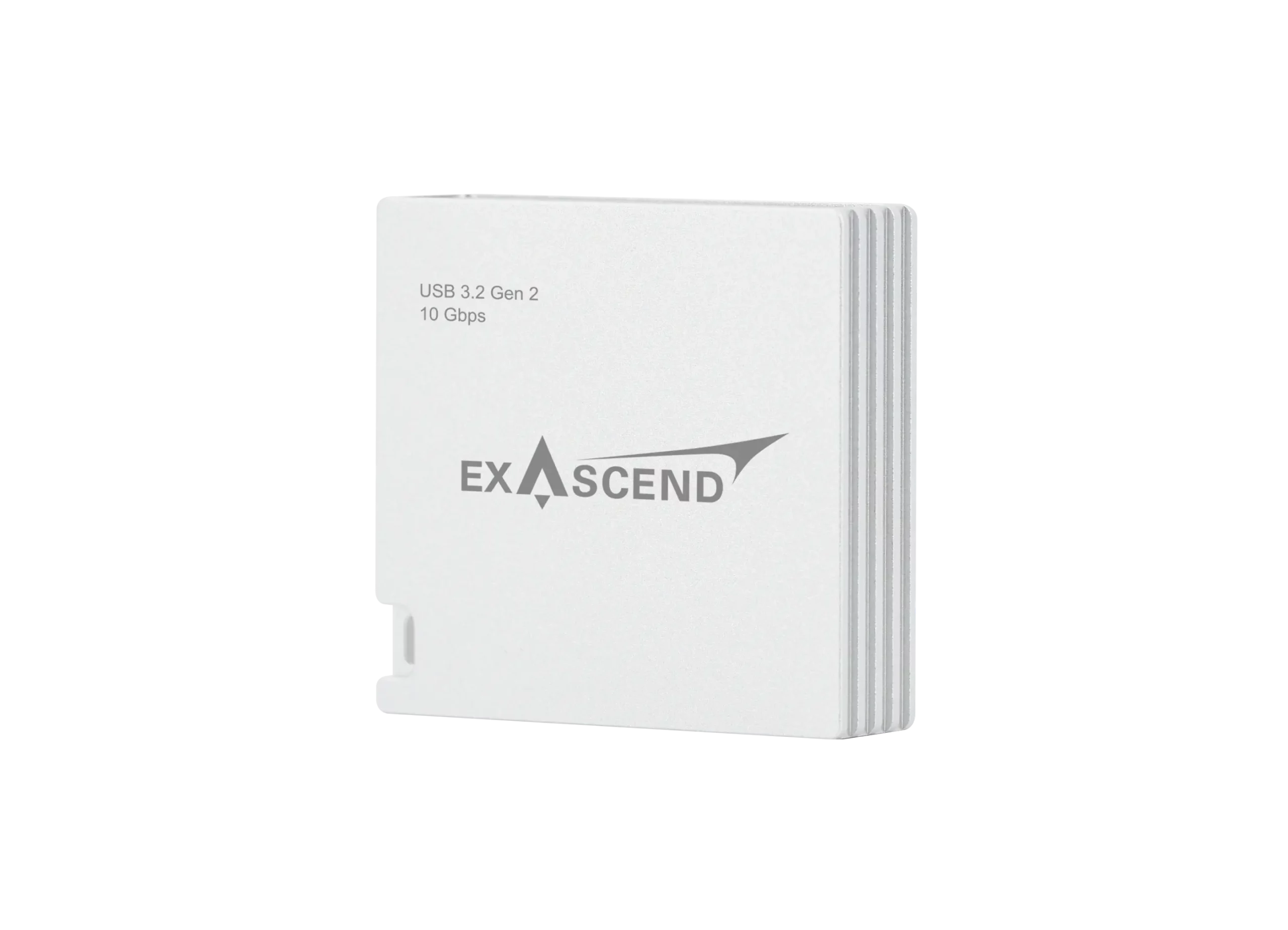 Essential 4-in-1 – Multi-slot Card Reader (10 Gbps) side view