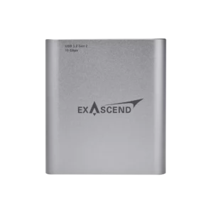 CFexpress Type A / SD – Dual-slot Card Reader (10 Gbps) front view