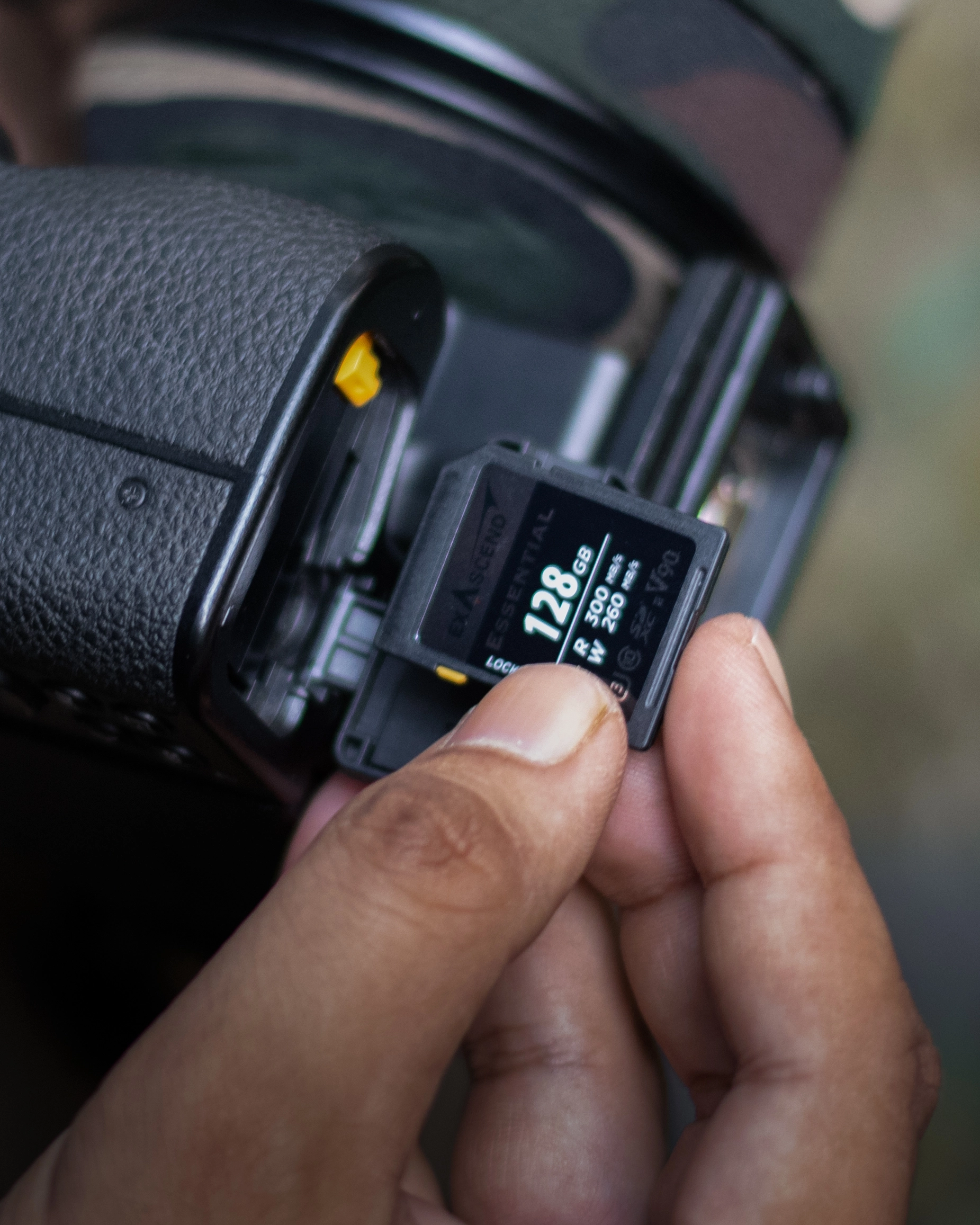 Camera Memory Card Type - SD Card