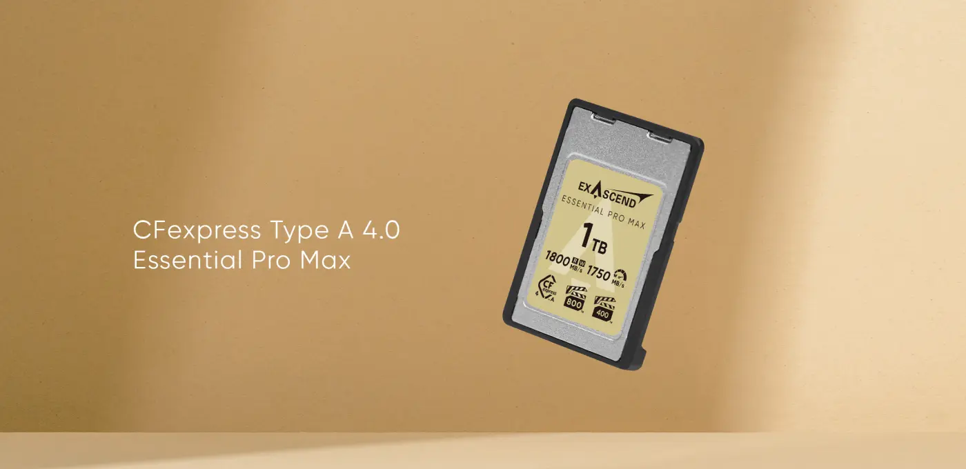 Exascend Essential Pro Max -CFexpress 4.0 VPG5 Type A Memory Card
